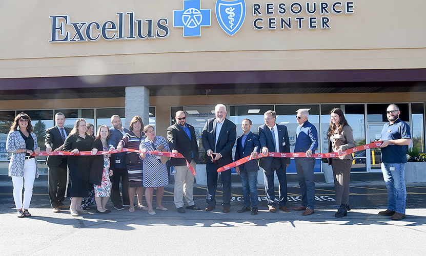 Ribbon cutting at the new Resource Center of the Mohawk Valley