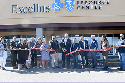 ribbon cutting at the Resource Center of the Mohawk Valley