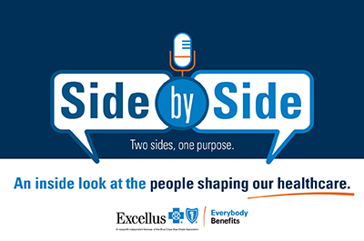 Side by side. An inside look at the people shaping our healthcare